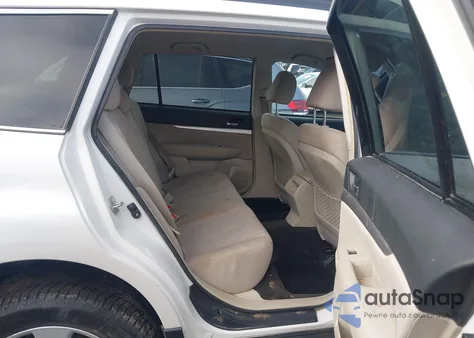 2013 Subaru Outback 2.5I Premium from USA, damaged, VIN 04S4BRBCC1D322857